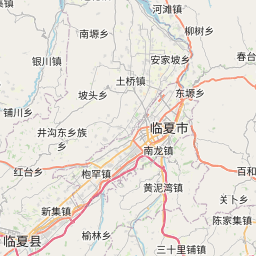 积石山县地图图片