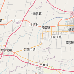 从山东省临清市到河北省清河县的距离