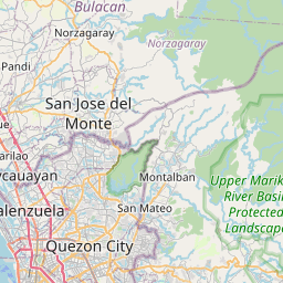 Find distance between Santa Cruz Laguna and Manila