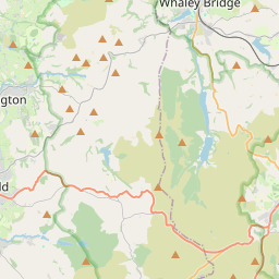 Traffic census points on the B5470