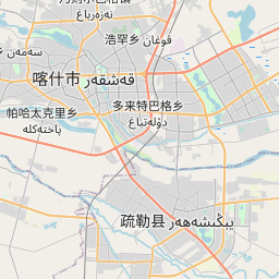 喀什地区地图