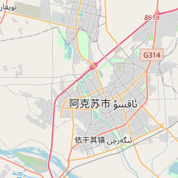 阿克苏地区地图