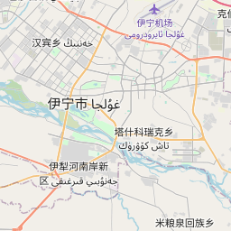 伊犁哈萨克自治州地图