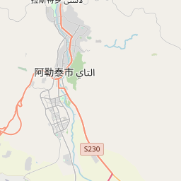 阿勒泰地区地图