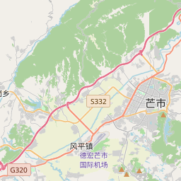 德宏傣族景颇族自治州地图