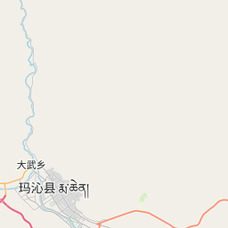 果洛藏族自治州地图