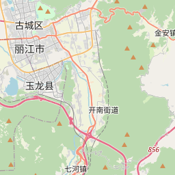 丽江市地图