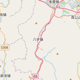 雅安市地图