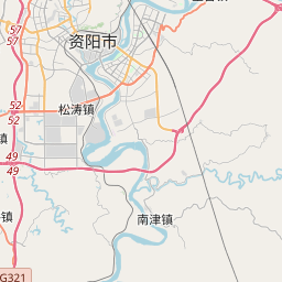 资阳市地图