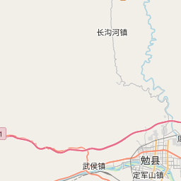 從陝西省漢中市到陝西省勉縣的距離