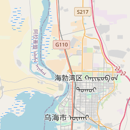 乌海市地图