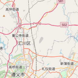 遵义市地图