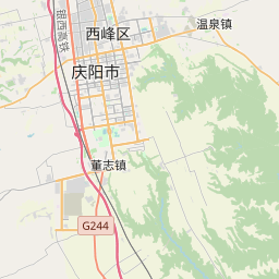 庆阳市地图