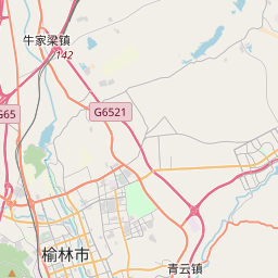 榆林市地图