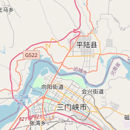 三门峡市地图