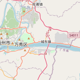 梧州市地图