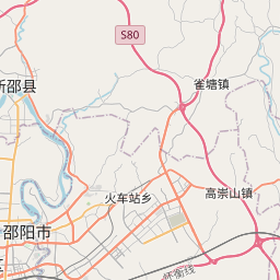 邵阳市地图