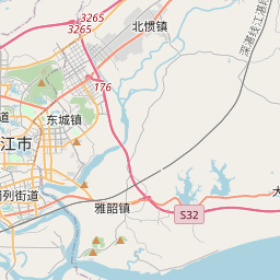 阳江市地图