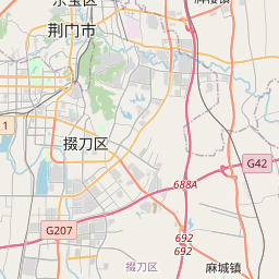 荆门市地图