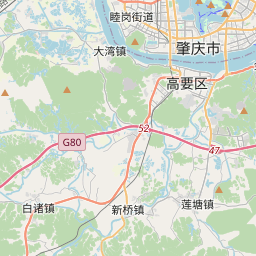 肇庆市地图