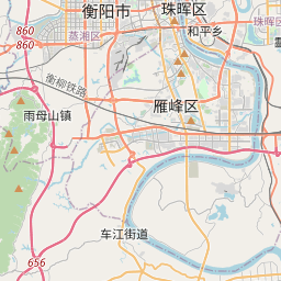 衡阳市地图