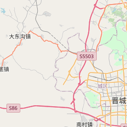 晋城市地图