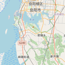 岳阳市地图