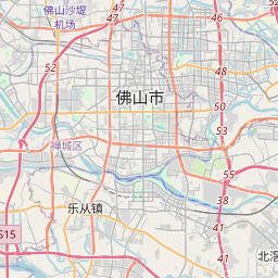 佛山市地图