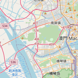 澳门半岛地图