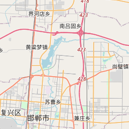 邯郸市地图