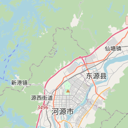 河源市地图