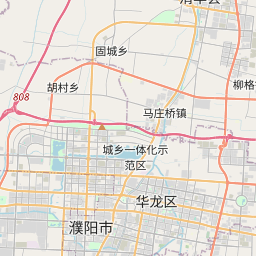 濮阳市地图