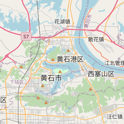 黄石市地图