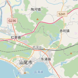 汕尾市地图