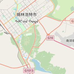 锡林郭勒盟地图