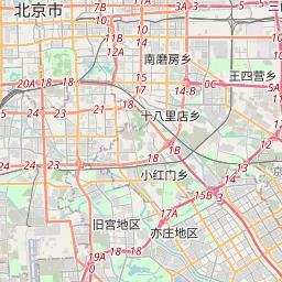 北京直辖县地图