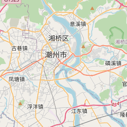 潮州市地图