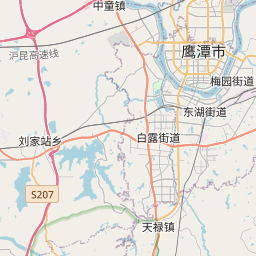 鹰潭市地图