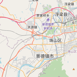 景德镇市地图