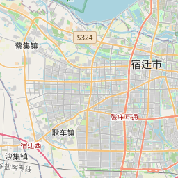 宿迁市地图