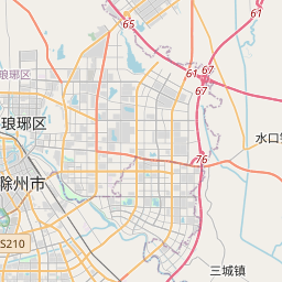 滁州市地图