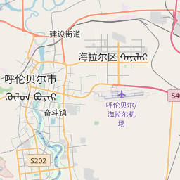 呼伦贝尔市地图