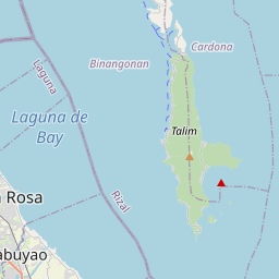 Find distance between Santa Cruz Laguna and Los Ba os