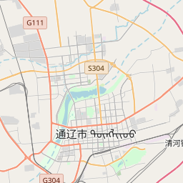 通辽市地图