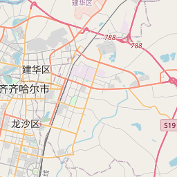 齐齐哈尔市地图