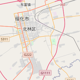 绥化市地图