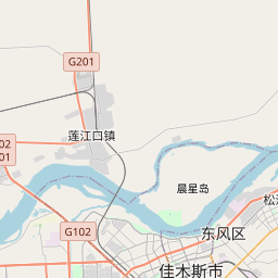 佳木斯市地图