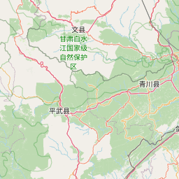 從甘肅省徽縣到四川省九寨溝的距離